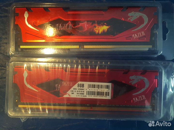 Память для пк DDR4 8 и 16 GB