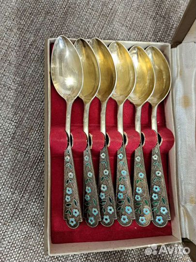 Ложка серебряная аю1