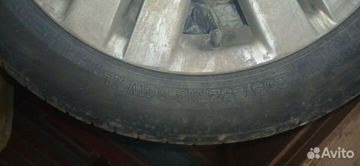 Диски литые r16 с новой резиной
