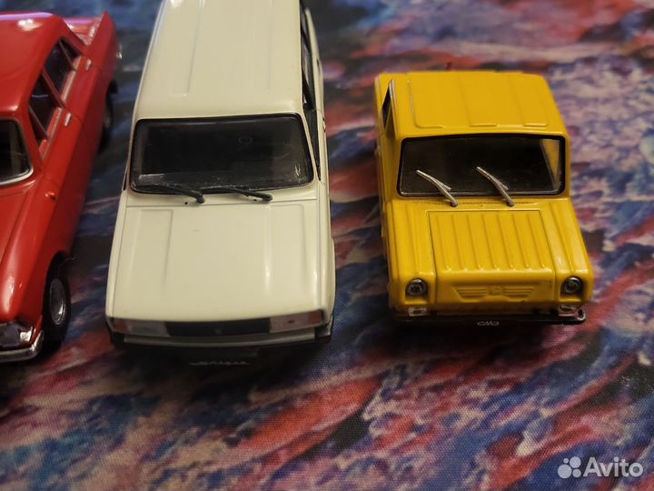 DeAgostini 1:43 модели машин Легенды СССР 8 штук