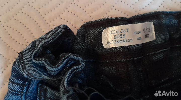 Джинсы на мальчика 74 80