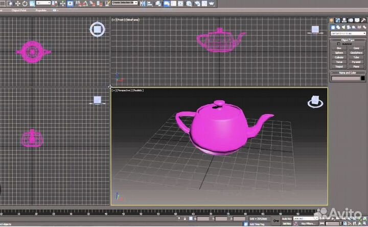 Дизайн интерьера 3D max coral