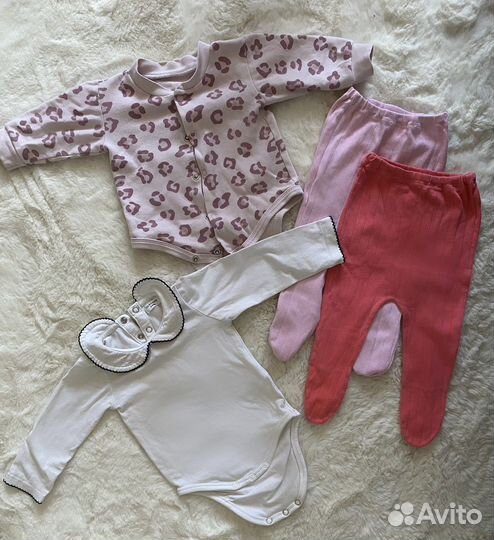 Вещи пакетом на девочку 56 62