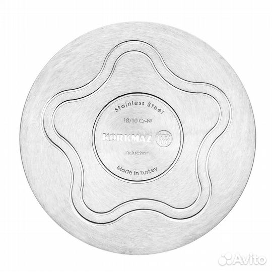 Набор кастрюль из нержавеющей стали с крышками