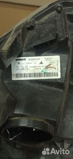 Фара левая на renault Duster, 2 поколение