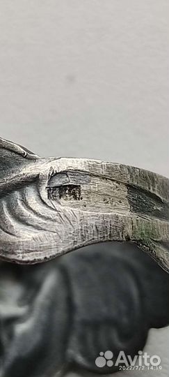 Перстень серебро царизм