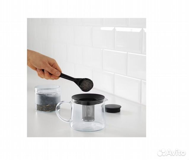 Чайник заварочный 0,6(1,5) л Теканна (Икеа Риклиг)