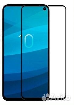 Защитное стекло 5D с полной проклейкой на Samsung