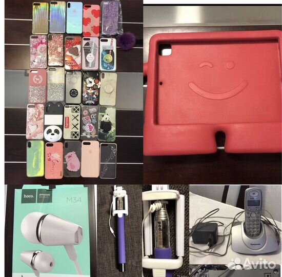 Чехлы на iPhone.Наушники