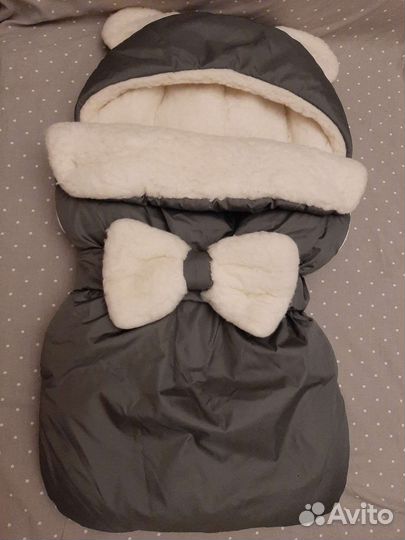 Конверт на выписку зима, для мальчика