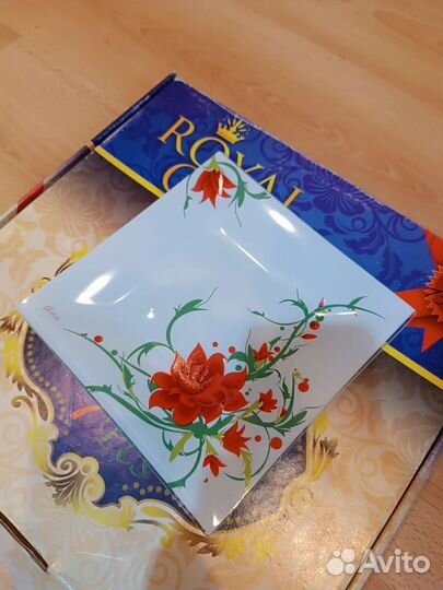 Набор тарелок стекло