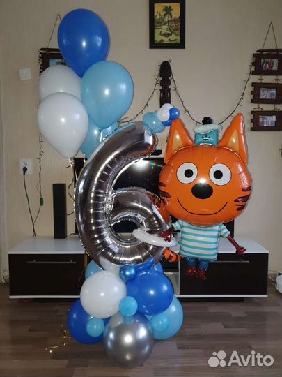 Гелиевые Воздушные шары. Фигуры и цветы из шаров