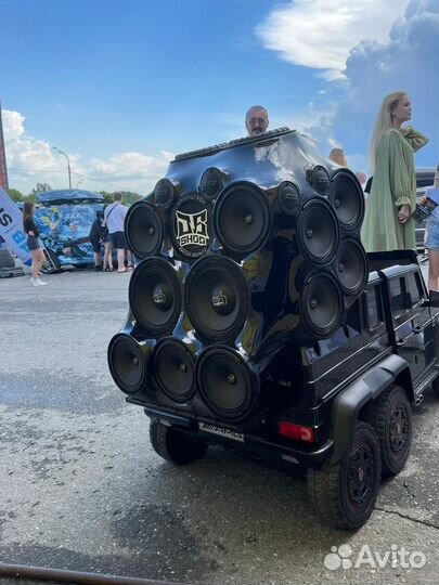 Детский электромобиль mercedes с автозвкуком