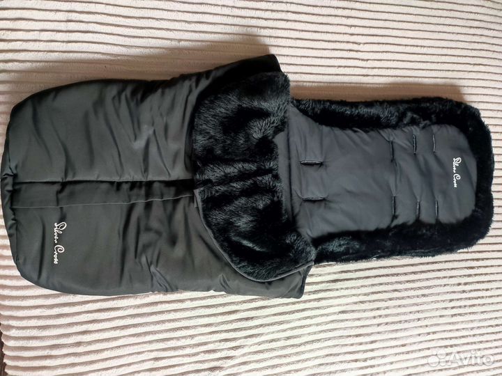 Зимний конверт в коляску silver cross