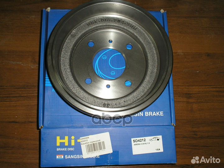 Барабан тормозной задний nissan almera II(N16)