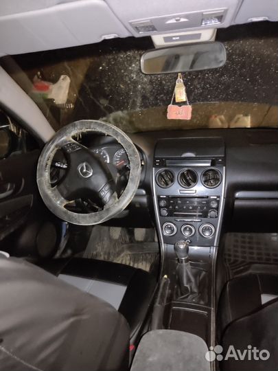 Mazda 6 1.8 МТ, 2007, битый, 255 000 км