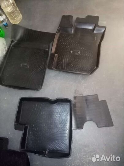 Ковры для LADA Largus fl + накладка под педали