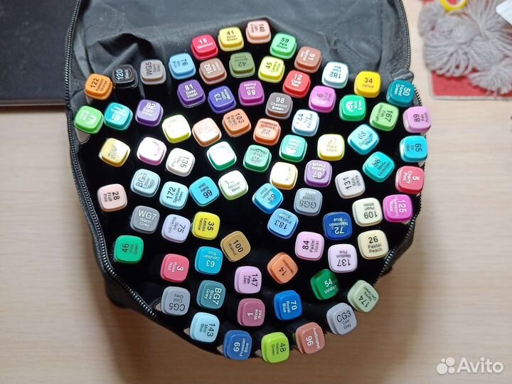 Маркеры для скетчинга 80 штук