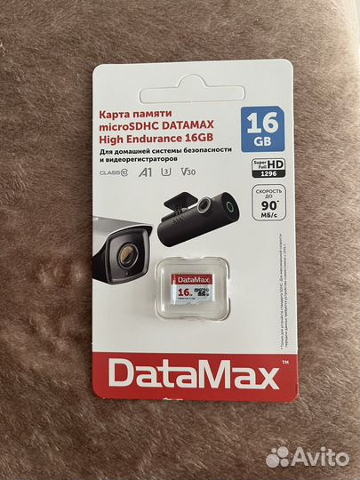 Карта памяти datamax 16GB