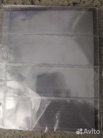 Листы для бон