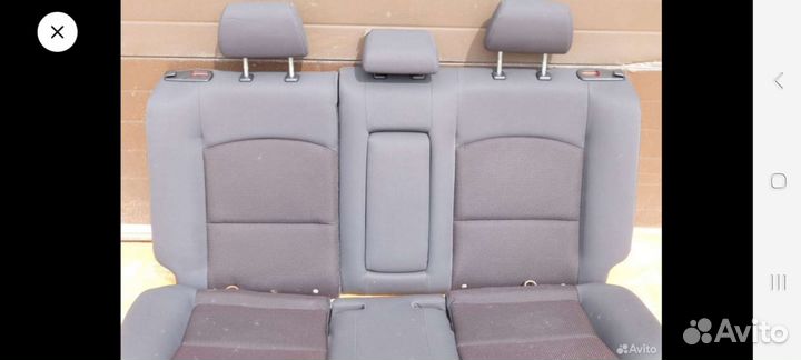 Заднее сидение