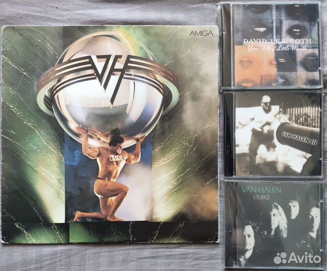 Meat Loaf, Van Halen, Sting, Blondie. LP, CD, DVD