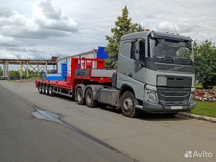 Полуприцеп трал (тяжеловоз) Политранс ТСП 94165, 2023