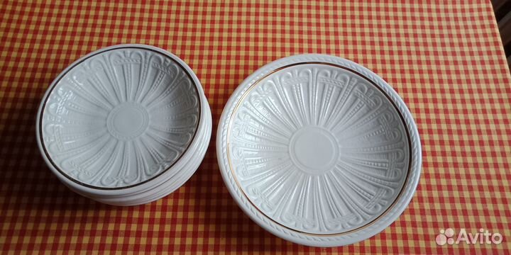 Тарелки рельефные