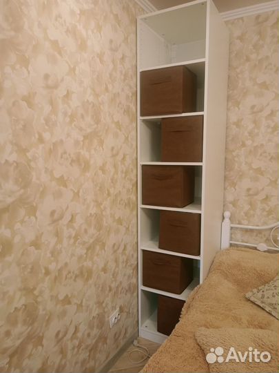 Стеллаж, стол икея, кресло компьютерное экокожа