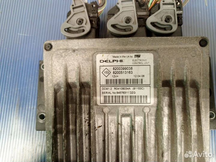 Блок управления двигателем Renault Clio 3