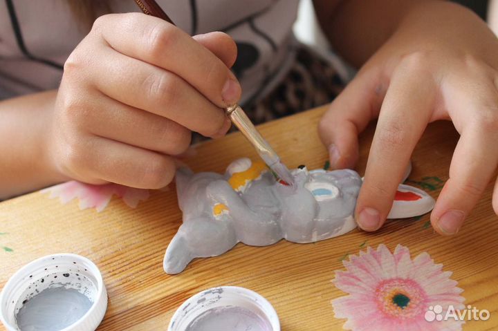 Набор для раскрашивания из гипса Пасхальный