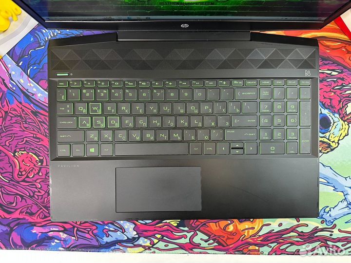 Hp pavilion i7-9750H и GTX 1060 3 GB Ram 16 GB 640