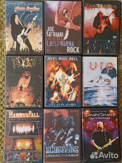 Музыкальные cd диски рок