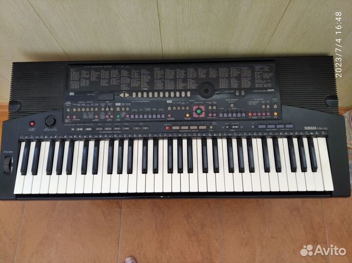 Синтезатор yamaha psr 510