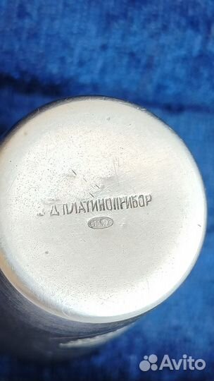 Стопка серебряная платиноприбор