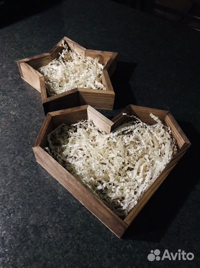 Подарочные коробки деревянные