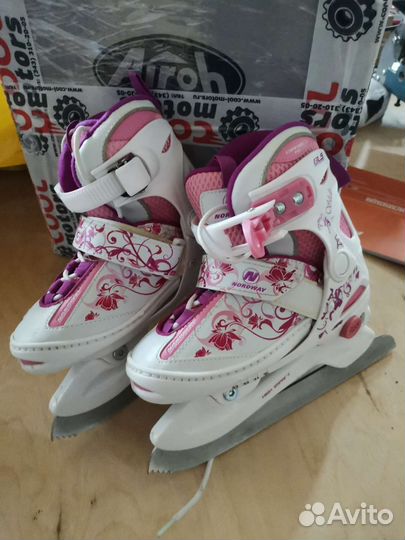 Коньки детские размер 30-33