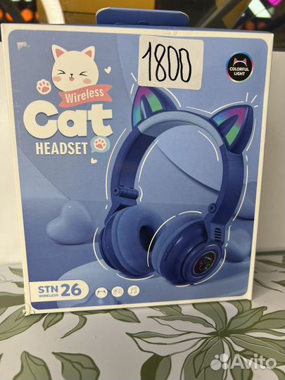 Детские наушники с ушками