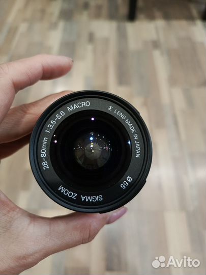 Объектив sigma zoom 28-80 mm macro