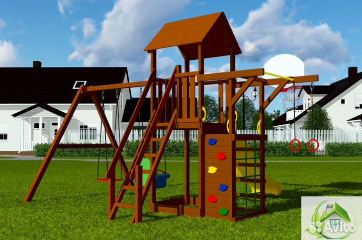 Детская площадка для игры