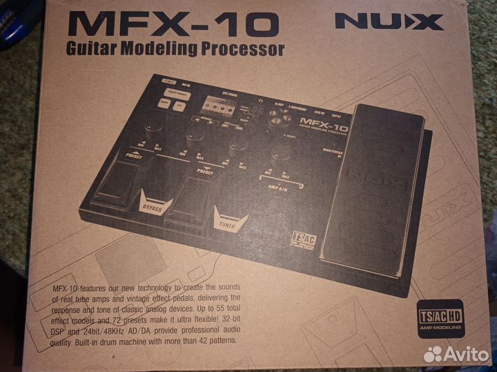 Гитарный процессор Nux mfx-10