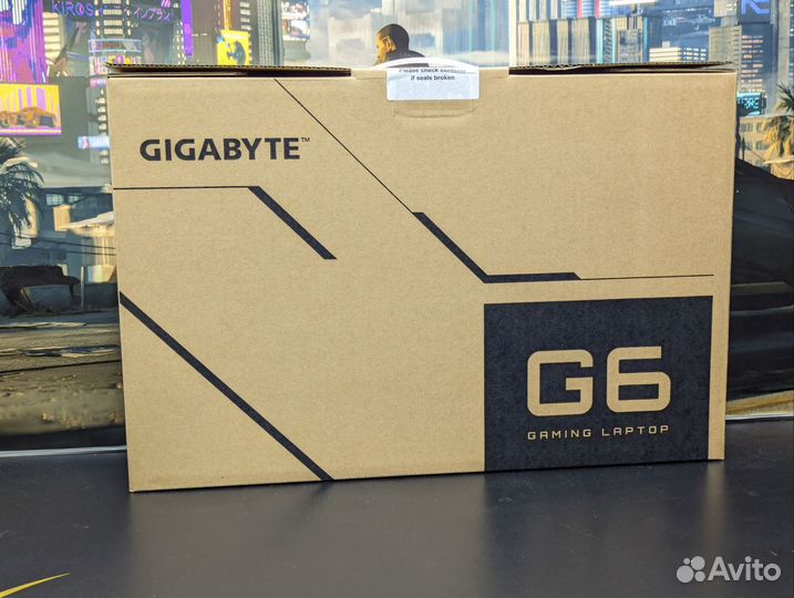 Новый ноутбук Gigabyte g6 i7 12650h/RTX 4060/DDR5