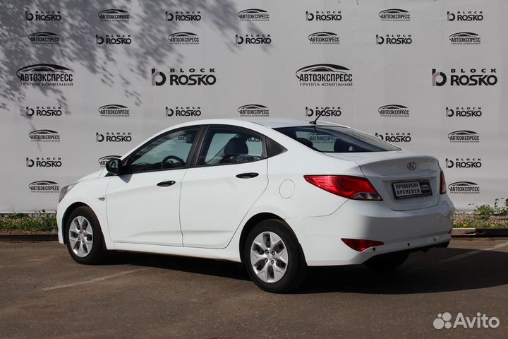 Hyundai Solaris 1.4 МТ, 2015, 129 981 км