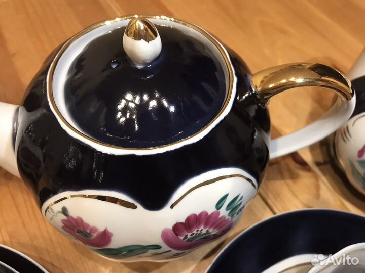 Сервиз чайный Дулево Маки СССР