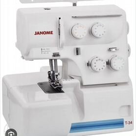 Оверлок janome t34