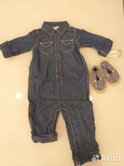 Новый комбинезон carters. Маркировка 18М