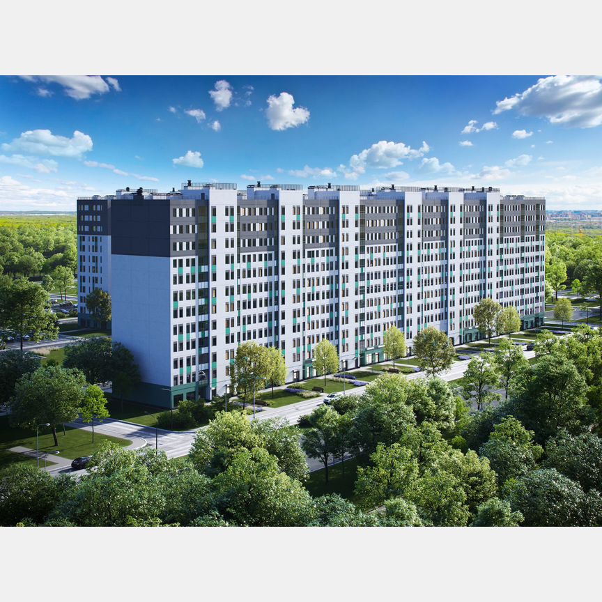 2-к. квартира, 61 м², 3/12 эт.