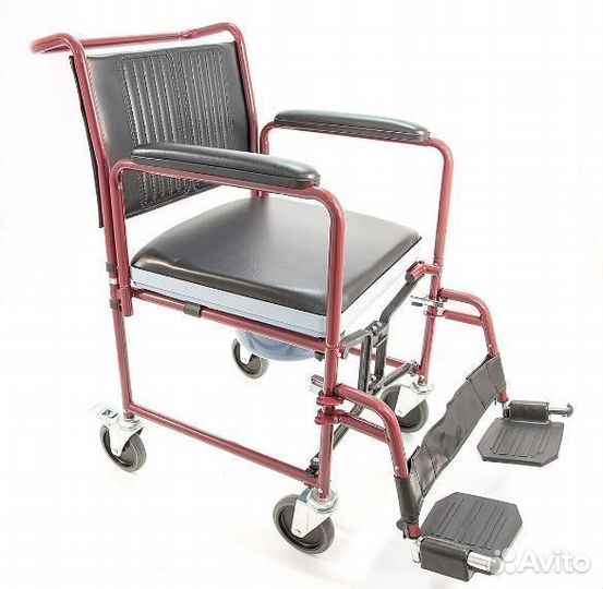Кресло-каталка с санитарным устройством FS692-45