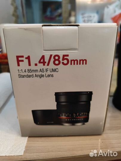 Объектив Samyang 85mm f/1.4 MK2 Sony E