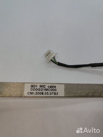 Шлейф с платой микрофона для Sony VGN-CR